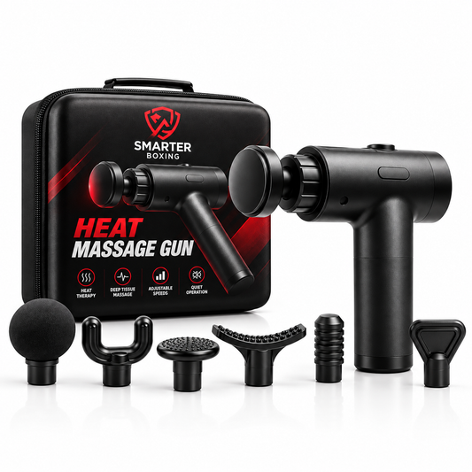 Heat massage gun